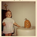 A Little Girl with a Jack-o'-Lantern, 1969
