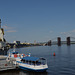 Киев, Церковь Св.Николая "На воде" и строящийся Подольско-Воскресенский мост