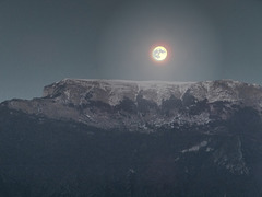 Full Moon over Monte Baldo... ©UdoSm