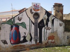 Mural of Club BTT Os Metralhas.