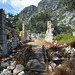 Olympos, The Ancient Street and the Bridge over the Creek