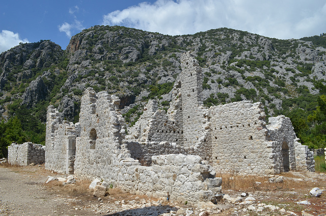 Olympos, The Ruins of Ancient Building
