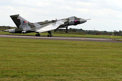 Avro Vulcan B2 landing  at RAF Waddington,Lincolnshire 5th July 2015