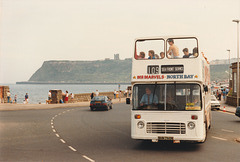 East Yorkshire Scarborough and District 658 (BHN 758N) in Scarborough – 19 Aug 1987 (54-33)