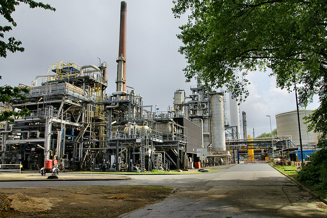 Werksanlagen der Ruhr Oel Raffinerie Scholven (Gelsenkirchen) / 5.05.2019