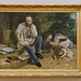 "Pierre-Joseph Proudhon et ses enfants" (Gustave Courbet - 1865)