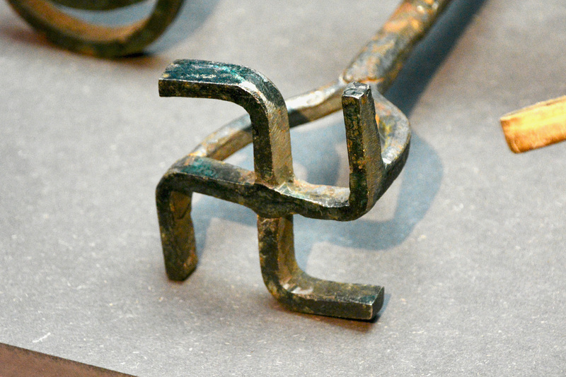 Nationaal Militair Museum 2017 – Genghis Khan exhibtion – Swastika branding iron