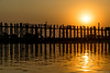 Sonnenuntergang bei der U-Bein-Brücke (© Buelipix)