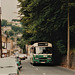 West Yorkshire PTE 1657 (EWR 657Y) leaving Holmfirth – 8 Aug 1987 (54-4)