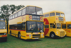 Capital Citybus 166 (K888 TKS) and RM429 (XMD 81A ex WLT 429) at Showbus - 26 Sep 1993 (205-10)