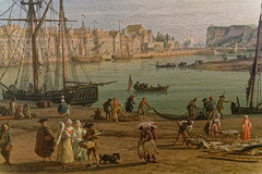 "Vue du port de Dieppe" (Joseph Vernet - 1765)