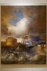"Entrée du port du Havre" (Théodore Gudin - 1834)