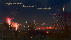 Happy New Year! - Bonne année ! - Prosit Neujahr!