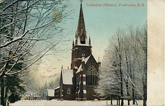 7119. Cathedral (Winter), Fredericton, N.B.