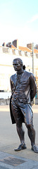 BESANCON: Statue du Marquis Jouffroy d'Abbans 01.( méthode Brenizer ).