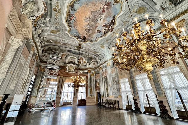 Venice 2022 – Ca’ Rezzonico – Main hall