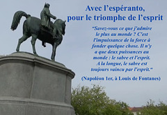 Napoléon, pour le triomphe de l'esprit / por la triumfo de la spirito