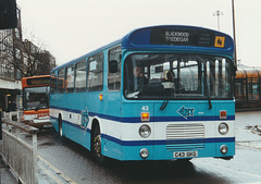 Islwyn Borough Transport 43 (C43 GKG) in Cardiff – 26 Feb 2001