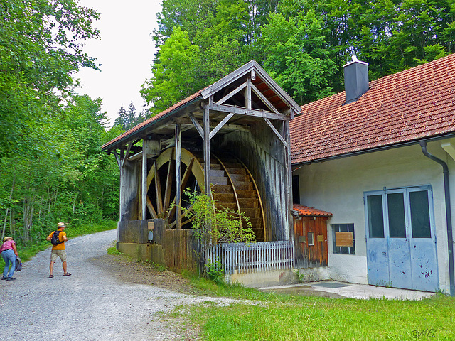 Der Zaun in der Gießenbach Klamm - HFF