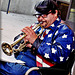trumpet player in San Francisco