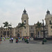 Peru, Lima, The Main Square and the Cathedral