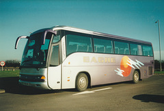 Eagre Coaches Y60 ANN at Grantham North Service Area (A1) – 5 Feb 2002 (478-19)