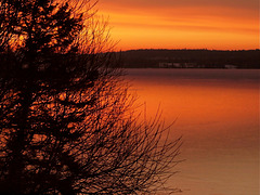 Sunrise at Lac La Hache, BC