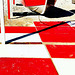 HFF to you All ! Chessboard in red and white
