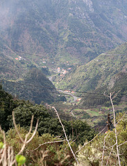Village in the valley