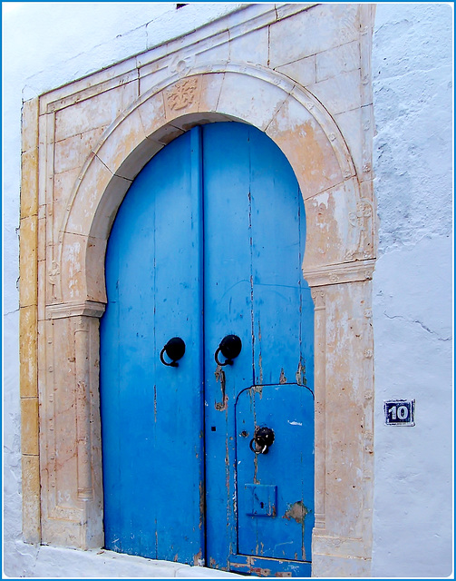 Hammamet : Médina , una porta nella porta !!