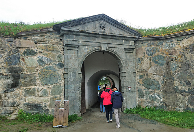 Weg zur Kristiansten-Festung