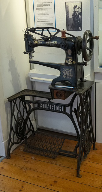 Singer Sewing Machine, Crail Museum