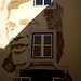 Portrait carved by Vhils.