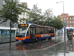 Centrebus 770 (YJ57 XVN) in Leicester - 27 Jul 2019 (P1030192)