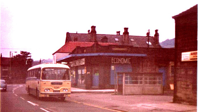East Yorkshire 741 (3741 RH) in Mytholmroyd - Oct 1972