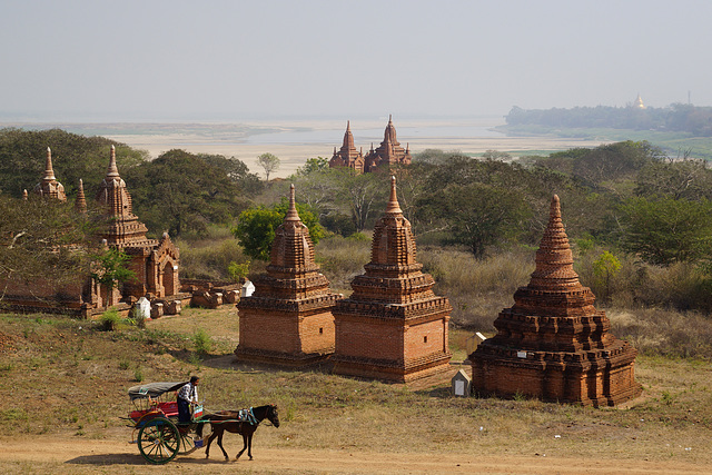 Scenery in Bagan, Myanmar