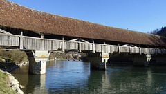 the old covered bridge