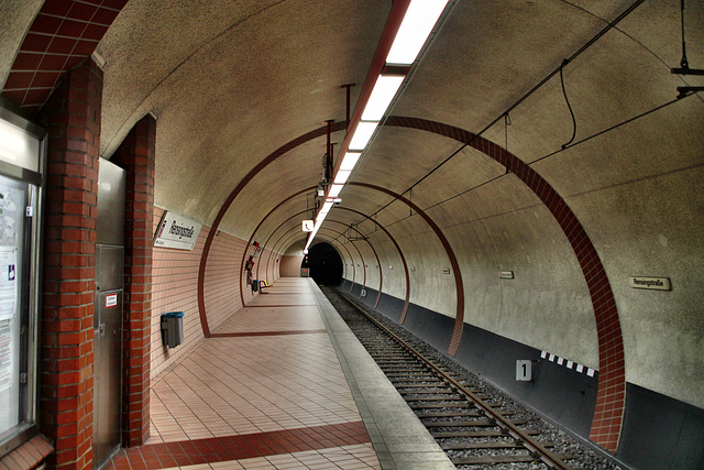U-Bahn-Haltestelle "Remsingstraße" (Bochum-Riemke) / 22.02.2020