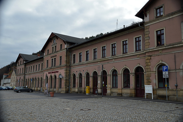 Als Bahnhöfe noch etwas Darstellten - Bahnhof Bad Schandau