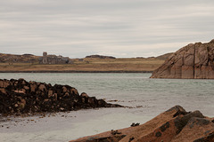 The Iona Abbey seen from Mull