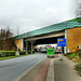 Autobahnbrücke der A43 über der Herner Straße (Bochum-Riemke) / 22.02.2020