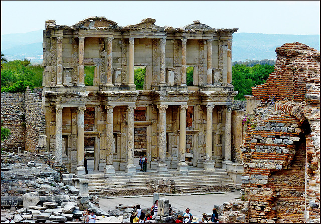 Ephesus - la biblioteca di Celso -