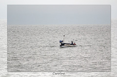 Caroline - fishing in Seaford Bay - 2.4.2015