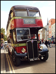 Oxford bus in Broad Street