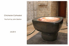 Chichester Cathedral The Font6 8 2014