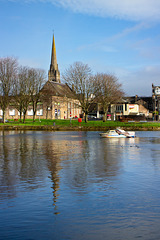 River Leven Reflection