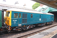 Electro-diesel 73 140 Eridge Spa Valley Railway 24 9 2022