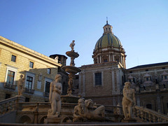 Piazza Pretoria, Palermo.