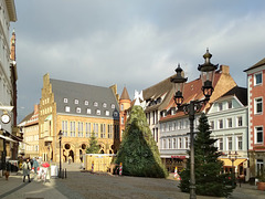 Minden, Marktplatz mit Rathaus