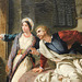 Detail of Rebecca and the Wounded Ivanhoe by Delacroix in the Metropolitan Museum of Art, January 2020